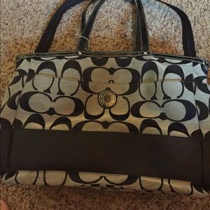 Coach diaper bag